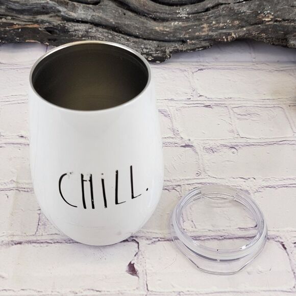 Rae Dunn CHILL Stemless Insulated Wine Tumbler - Picture 6 of 8